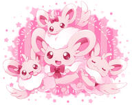 amount:multiple atmosphere:frilly-background atmosphere:valentines-day body-type:semi-anthro hall-of-fame:bronze hall-of-fame:silver species:cinccino species:minccino style:abstract-background style:girly style:kawaii style:one-color style:pastel-colors style:pink style:striped-background style:very-girly wearing-bow // 2038x1614 // 1.3MB