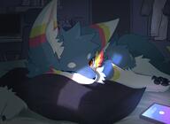 amount:solo atmosphere:bedroom body-type:feral species:fox style:dim // 2048x1493 // 174KB
