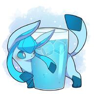 amount:solo artist:sevi body-type:feral drink series:eeveelutions series:pokemon species:glaceon style:blue // 736x736 // 615KB