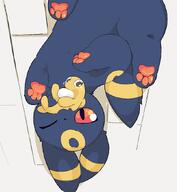 amount:pair body-type:feral hall-of-fame:bronze nervous nomming series:eeveelutions series:pokemon species:tatsugiri species:umbreon style:no-anti-aliasing // 791x858 // 20KB