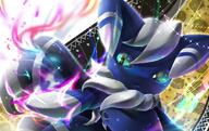 amount:solo body-type:semi-anthro closed-mouth green-eyes looking-to-the-side series:pokemon sparkle species:meowstic upper-body // 1080x680 // 147KB