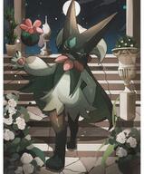 amount:solo body-type:anthro series:pokemon species:cat species:meowscarada tagme // 1698x2048 // 738KB