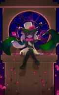 amount:solo atmosphere:clock-tower atmosphere:evil atmosphere:night body-type:anthro hall-of-fame:bronze hall-of-fame:silver monocle series:pokemon species:cat species:meowscarada top-hat // 2560x4096 // 548KB