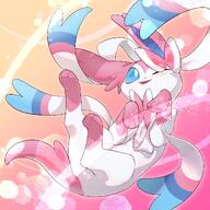 amount:solo atmosphere:powerful body-type:feral series:eeveelutions series:pokemon species:sylveon style:kawaii // 1200x1200 // 198KB