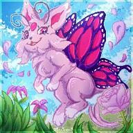 amount:solo atmosphere:field body-type:feral butterflies fluffified forehead-gem series:eeveelutions series:pokemon species:espeon // 250x250 // 28KB