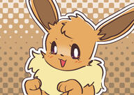 amount:solo body-type:feral cat-pose hall-of-fame:bronze hall-of-fame:silver series:pokemon species:eevee style:dithering style:girly style:outline style:playful visibly-shy // 3508x2480 // 1.7MB