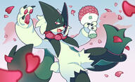 amount:solo body-type:anthro series:pokemon species:cat species:meowscarada tagme // 3270x1970 // 783KB