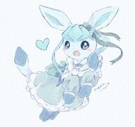 amount:solo body-type:feral dress hall-of-fame:bronze hall-of-fame:silver outfit series:eeveelutions series:pokemon species:glaceon style:girly style:kawaii style:pastel-colors style:playful style:very-girly style:very-kawaii wearing-bow // 1097x1037 // 72KB