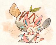 amount:solo body-type:feral body-type:semi-anthro series:eeveelutions series:pokemon species:sylveon style:watercolor sundae // 2017x1614 // 988KB