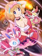 amount:multiple body-type:feral body-type:humanoid contest human outfit series:eeveelutions series:pokemon species:braixen species:human species:pancham species:sylveon // 2400x3200 // 847KB